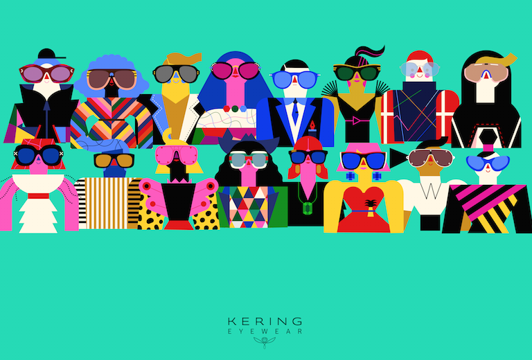 Kering Eyewear débute une série de collaborations avec des artistes